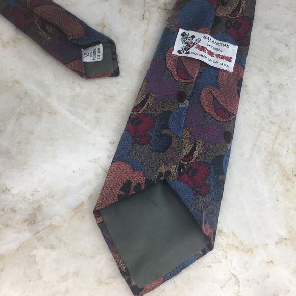 BALANCINE PRESENTS "THE TIE WORKS" DISNEY MICKEY NECKTIE - Picture 7 of 12